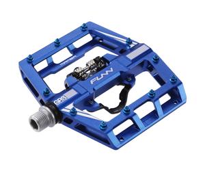 Pedali 1 lato Funn Mamba Bleu