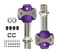 Pedali a bloccaggio automatico senza clip in lega di alluminio leggera con cuscinetti sigillati Pedali per bici da strada per ciclismo Enthusi Road Cycling Part