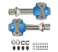 Pedali a bloccaggio automatico senza clip in lega di alluminio leggera con cuscinetti sigillati Pedali per bici da strada per ciclismo Enthusi Road Cycling Part