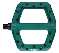 Pedali A Pianta Large Raceface Chester Cr-Mo Con Spina Da 9/16" Verde Coppia