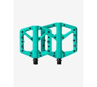 Pedali a piattaforma Crankbrothers Stamp 1 Large blu turchese