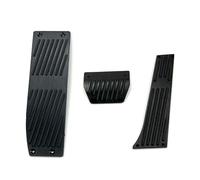 Pedali Acceleratore Freno Per BMW Serie 3 5 E30 E32 E34 E36 E38 E39 E46 E87 E90 E91 Per X5 Per X3 Z3 Alluminio Auto Poggiapiedi Pedale Carburante Gas Freno Pedali Piastra Pad Auto Pedali(Drill AT Blac