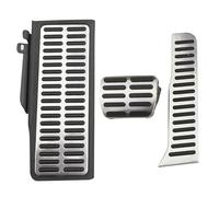 Pedali Antiscivolo Kit Copripedali Poggiapiedi Per Auto Con Guida A Sinistra Per VW Per Golf 5 6 MK5 MK6 Per Scirocco Per Tiguan(AT with Rest)