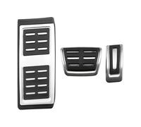 Pedali Antiscivolo Pedaliera Per Auto Con Guida A Sinistra Per VW Per T-Roc Per T-cross Per Golf 8 MK8 2017-2023 In Acciaio Inox Per Acceleratore E Freno(AT with Rest)