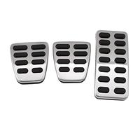 Pedali Auto AL MONTE Uso da pedale del pedale del pedale del freno a gas in acciaio inossidabile per KIA RIO K2 2012-2017 Adatta per ANATRA Soul 2013-2016 Cerato Car Styling Set Copri Pedali Auto