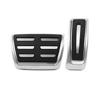 Pedali Auto Copripedale Per A4L A4 B9 A5 2016 2017 2018 2019 2019 Pedale del freno dell'acceleratore senza punzonatura(AT 2X For LHD)