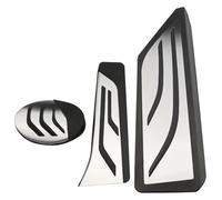 pedali auto copripedale Per BMW Per X1 F48 Per X2 F39 1 2 Per Serie F40 F45 F46 Acceleratore Gas Freno Poggia Pedale Accessori In Acciaio Inox Copri Pedali Auto(AT with rest)