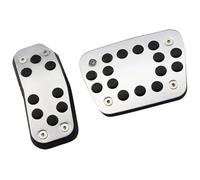 pedali auto copripedale Per Ecosport 2012-2017 Per Fiesta MK7 2009-2015 Pedali Per Auto Copri Pastiglie Acceleratore In Lega Di Alluminio MT AT Accessori Pedale Frizione Freno(AT)