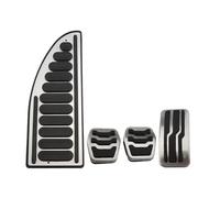 Pedali Auto Copripedale per Ford Focus 2 3 4 MK2 MK3 MK4 RS ST 2005-2020 Kuga Escape 2009-2022,Gas Freno Pedale Copertura Pedali Accessori Auto,A-Mt