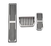 Pedali Auto Copripedale Per Jaguar Per XE Per XF Per E-Pace Per F-Pace 2016-2019 LHD Poggiapiedi Pedale AT Copri Pedali(AT WITH REST PEDAL)