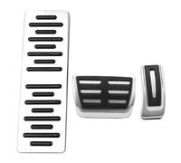 Pedali Auto Copripedale Per Macan Per Macan S 2019 2020 2021 2022 Pedale Automatico Copertura Pedali Freno Auto Antiscivolo In Acciaio Inossidabile pedaliera auto(Automatic 3 piece)