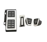 Pedali Auto Copripedale Per Per GOLF 7 8 Per GTi MK7 Per Lamando Per POLO A05 Per Passat B8 Per Skoda Per Rapid Per Octavia 5E 5F A7 2014+ In Acciaio Inox Copertura Pedale Pedaliera auto(MT with rest)