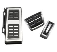 pedali auto copripedale Per Skoda Per KAMIQ Per Combi Per SCALA Per Karoq Per Kodiaq 2017-2021 LHD AT MT Pedali Per Auto Copripedali Freno A Gas Automatico(Full AT 3 pieces)