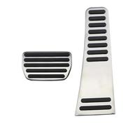 Pedali Auto Copripedale Per Volvo XC60 2017 2018 2019 2020 2021 In Acciaio Inox Acceleratore Gas Freno Resto L Pie Pedale Copertura Accessori Auto Pedali(2X AT)