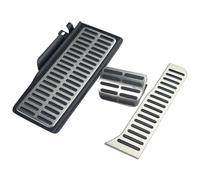 pedali auto copripedale Per VW Per CC Per Passat B6 B7 R36 Per La Linea Pedali Per Auto AT MT In Acciaio Inossidabile LHD Copri Pedale Frizione Freno(AT With Rest Board)