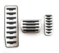 Pedali Auto Copripedali Freno Acceleratore Poggiapiedi In Acciaio Per Range Per Rover Per Evoque Per Land Per Rover Per Discovery Per Sport Per Jaguar E-Pace(Whole set)