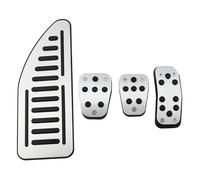 Pedali Auto Per Ford Fiesta 2009 2010 2011 2012 2013 Ecosport 2013 2014-2017 Pedali Auto Acceleratore Carburante Gas Freno Poggiapiedi Copripedali(MT with rest)