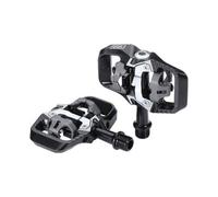 Pedali automatici bbb trailmount con gabbia matte black