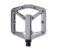 Pedali Bici Flat Crankbrothers Stamp 3 Small Grigio per Freeride Enduro Trail Downhill
