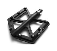 Pedali Bici Flat Zeray ZP-D213 in Fibra di Carbonio Leggeri per Offroad Nero