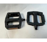Pedali Bici In Plastica Nera 9/16" Con Riflettore PD6