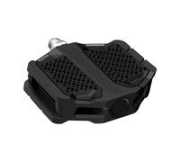 Pedali Bici Shimano PD-EF205 Flat Neri Alluminio Resina per City Bike e Offroad
