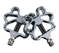 Pedali Bicicletta Alluminio Leggeri Design Cavità | Triplo cuscinetto a per sfera, rotazione , attrito ridotto, guida effortless, manutenzione minima