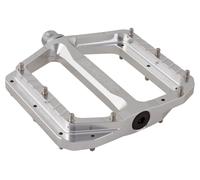 Pedali Burgtec Penthouse MK5 Per Mountain Bike MTB Argento Rodio