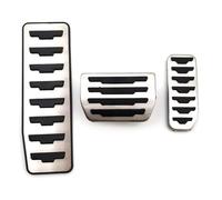 Pedali Copertura Per Jaguar Per F-PACE Per E-PACE 3 Pezzi AT Copri Pedali Freno E Acceleratore Per Auto LHD