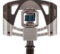Pedali crankbrother mallet 3 nero argento blu