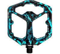 Pedali Crank Brothers Stamp 7 Splatter Small - Nero blu Taglia unica / Nero