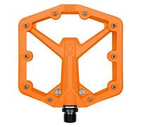 Crankbrothers stamp 1 gen 2 pedali piatti grandi arancioni