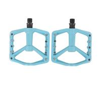 Pedali del ciclo Sostituzione Fibra di nylon 2 Cuscinetti non slip Accessori per ciclo di montagna Durevoli comodi per mountain bike 1 coppia (Lake Blue)