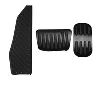 Pedali del freno a gas dell'acceleratore dell'automobile cuscinetti della cassa del pedale del poggiapiedi accessori per Toyota Corolla Cross XG10 2021 2022 2023 Hybrid (colore: 3 pezzi nero)