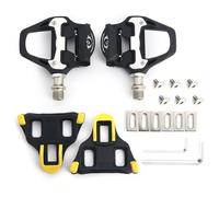 Pedali di Bici da Strada, Pedali di Auto-blocco della Bici da Strada in Ciclismo con Tacchetti, Esercizio Pedali per Biciclette da Bici Interni e Tacchette, Pediali