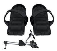 Pedali di ricambio per vogatori, pedali antiscivolo per allenamento, pedali portatili da palestra per allenamenti a casa, ellittiche ed esercizi per gambe, design ergonomico e leggero per un uso