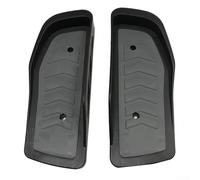 Pedali ellittici per macchina da ginnastica, in plastica antiscivolo, accessori per attrezzature fitness con distanza tra i fori di 180 mm, parti di ricambio leggere per casa palestra cardio, nero