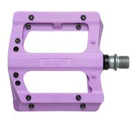 Pedali flat HT PA12A - Viola Taglia unica / Viola
