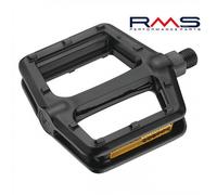 Pedali Flat MTB BMX Freeride Nylon Neri Leggeri Resistenti 305g