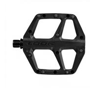 Pedali Flat MTB Trail Fusion Composito Nero 320g Alta Aderenza Stabilità