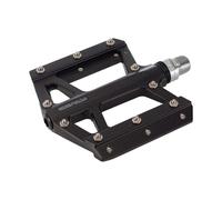 Pedali Flat Zeray ZP-A995 Alluminio CNC Ultrapiatti Offroad Cuscinetti Acciaio Neri