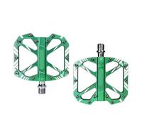 Pedali for bici con piattaforma piatta antiscivolo 1SET | Poggiapiedi in lega di alluminio con cuscinetti ultraleggeri for il ciclismo