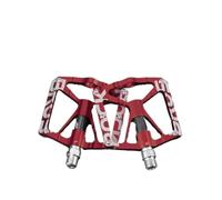 Pedali for bici con piattaforma piatta in lega 1SET | Accessori MTB riflettenti antiscivolo for pedali piatti for bici