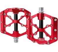 Pedali for bici da strada MTB in lega di alluminio, 1 paio | Pedali con piattaforma a 3 cuscinetti for MTB, strada, BMX, e-bike. Impugnatura antiscivolo