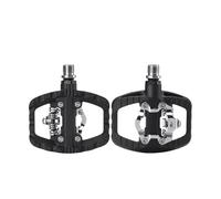 Pedali for bici MTB in nylon con bloccaggio for bicicletta 2 in 1 tacchetta piatta, compatibili for il ciclismo