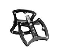 Pedali for bici piatti con asse in lega di titanio 1SET | Parti ciclistiche con piattaforma antiscivolo a 3 cuscinetti for biciclette