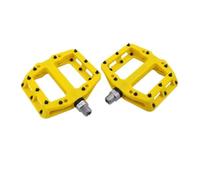 Pedali for bicicletta a 3 cuscinetti - Pedali larghi e impermeabili ultraleggeri antiscivolo for accessori for bici BMX, da strada e MTB(MZ926 Yellow)