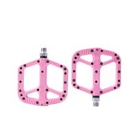 Pedali for bicicletta Cuscinetti sigillati ultraleggeri for bici da strada Piattaforma Mtb viola arancione rosa grigio nero(Pink)