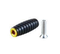 Pedali for leva del cambio e del freno for moto, pedane compatibili con pedane arretrate da corsa(Gold)