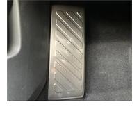 Pedali Freno Per VW Per Golf 8 MK8 2020 2021 2022 2023 Copripedale Poggiapiedi Auto In Acciaio Inossidabile, Cuscinetto Antiscivolo(D'argento)